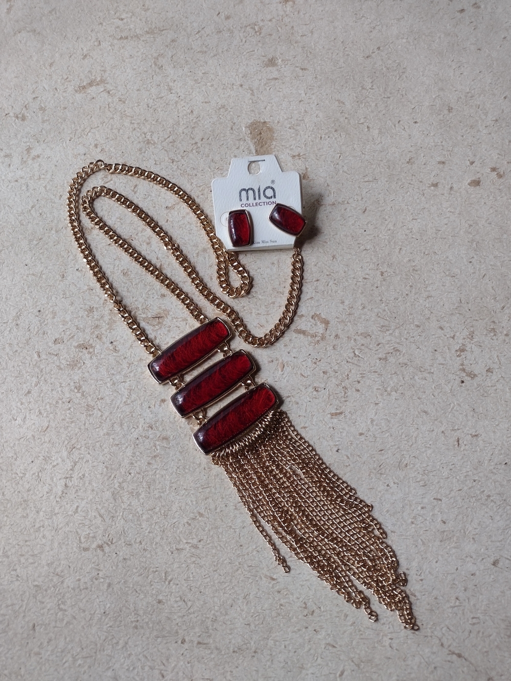 Necklace Earrings Set